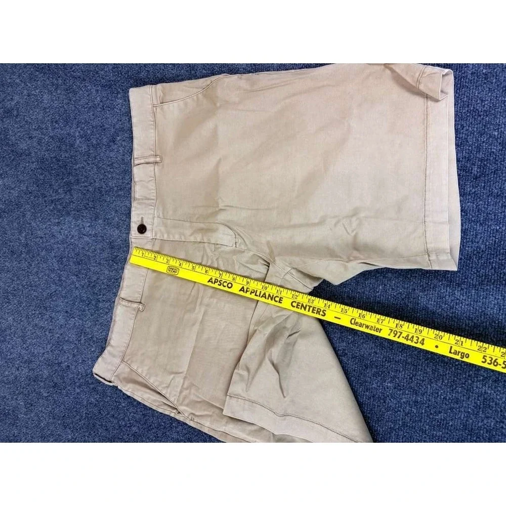 Faherty Shorts Mens‎ 40 Khaki Brown Stretch Chino Performance 9